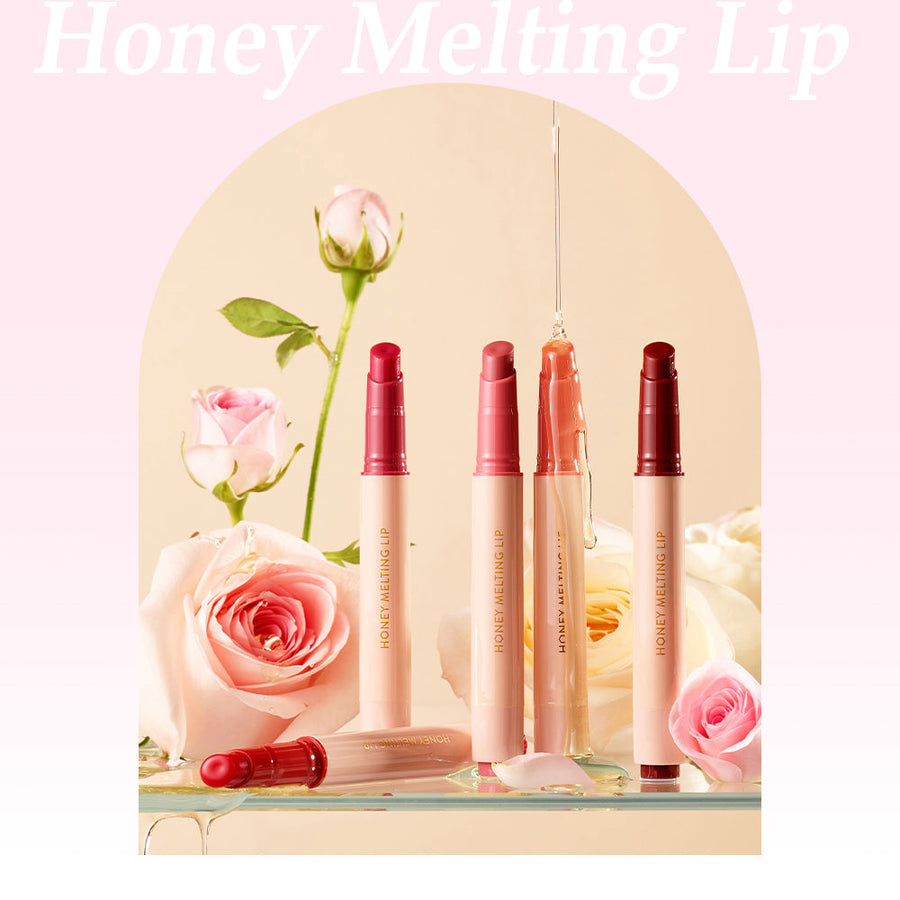 [BOGO50] Honey Melting Lip (01 Apricot + Choose Your Color)