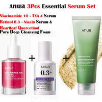 [ANUA] 3 PCS ESSENTIAL SERUM SET