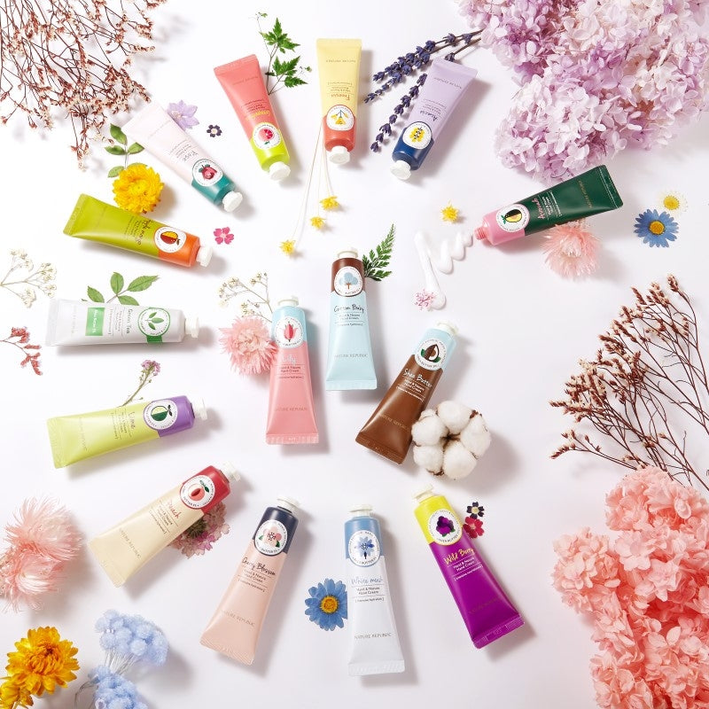 Hand & Nature Hand Cream 10 Piece Holiday Set