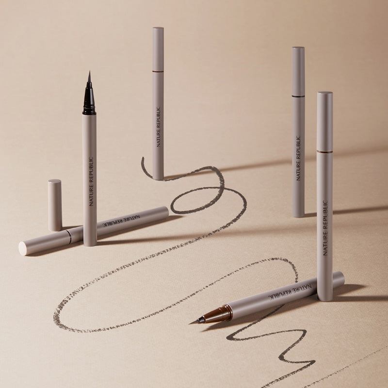 [BOGO50] Botanical Skinny Pen Liner (Real Black & Dark Brown)