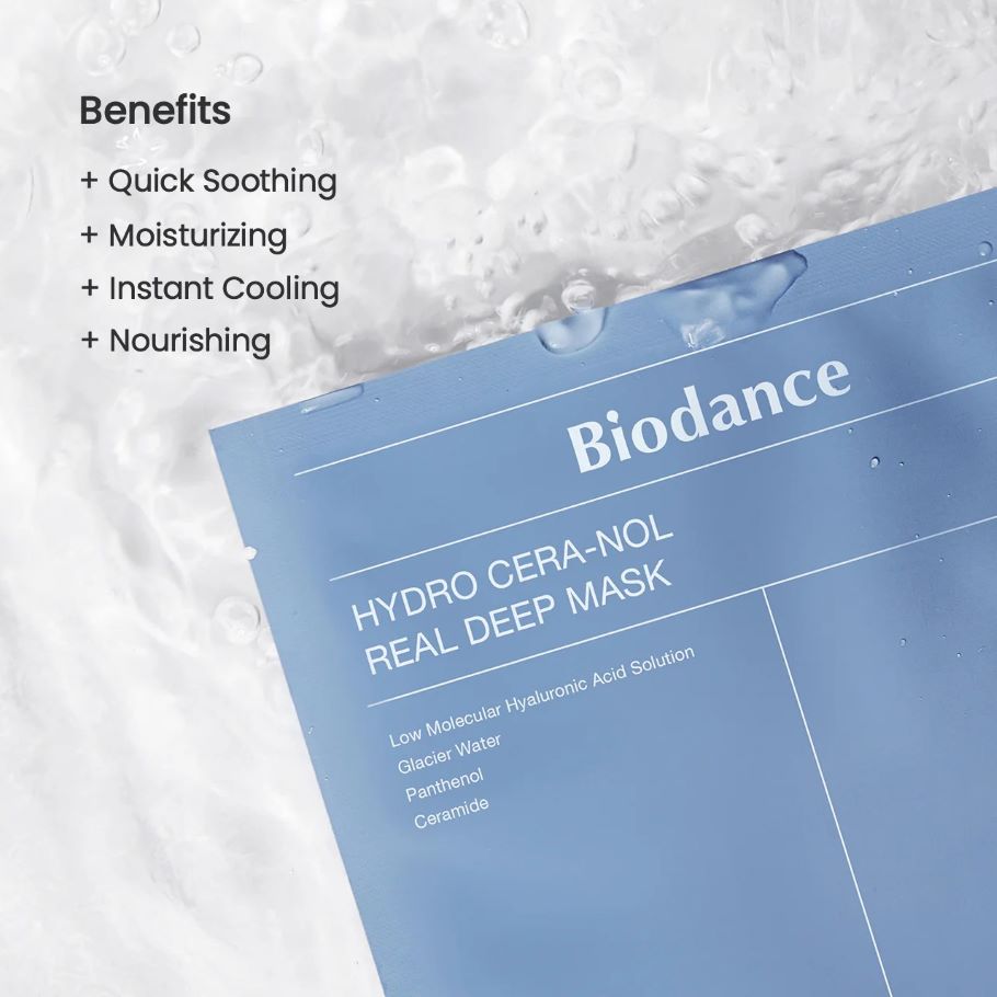BIODANCE] REAL DEEP MASK DUO - BIO-COLLAGEN 4P+ HYDRO CERA-NOL 4P
