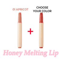 [BOGO50] Honey Melting Lip (01 Apricot + Choose Your Color)