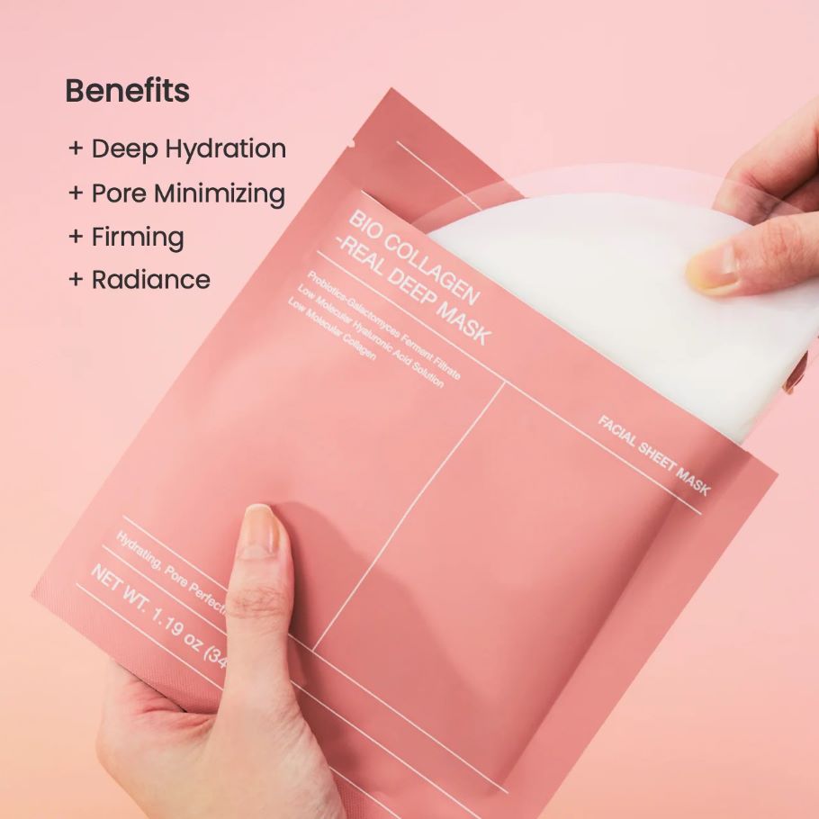 [BIODANCE] REAL DEEP MASK DUO - BIO-COLLAGEN 4P+ HYDRO CERA-NOL 4P