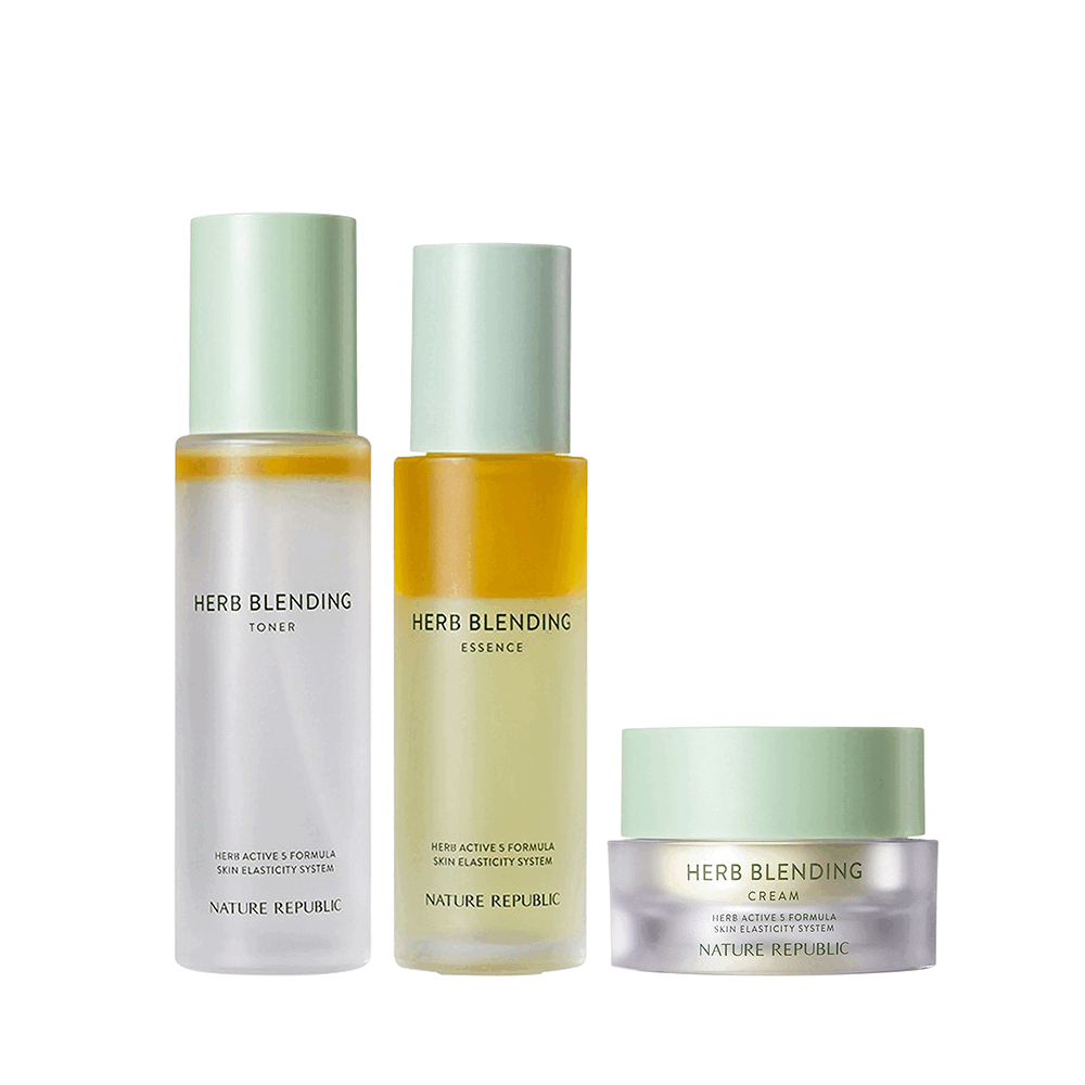 [DAY & NIGHT] Skin Elasticity & Brightening (Herb Blending Toner, Essence & Cream + Vitapair C Toner 150ml, Dark Spot Serum Special Set & Cream)