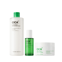 [DAY & NIGHT] Calming & Brightening (Green Derma Mild Cica Big Toner, Serum & Cream + Vitapair C Toner 150ml, Dark Spot Serum Special Set & Cream)