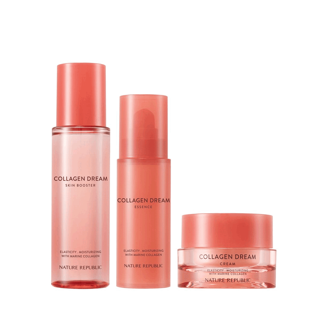 [DAY & NIGHT] Anti-Aging & Brightening (Collagen Dream Skin Booster, Essence & Cream + Vitapair C Toner 150ml, Dark Spot Serum & Cream)