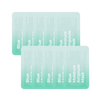 FREEMAY-Blue Moisture Ampoule Mask Sheets (10sheets)