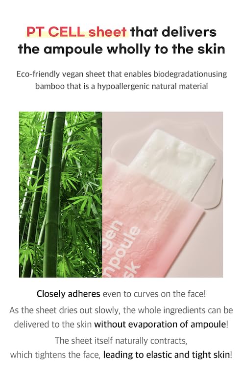 FREEMAY-Pink Collagen Mask sheets (10sheets)