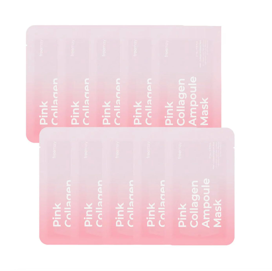 FREEMAY-Pink Collagen Mask sheets (10sheets)