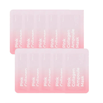 FREEMAY-Pink Collagen Mask sheets (10sheets)