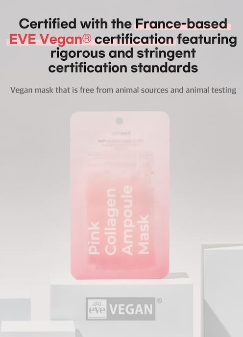 FREEMAY-Pink Collagen Mask sheets (10sheets)