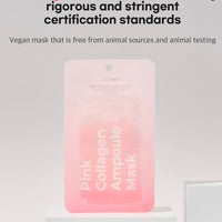 FREEMAY-Pink Collagen Mask sheets (10sheets)