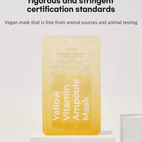 FREEMAY-Yellow Vitamin Ampoule Mask sheets (10sheets)