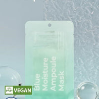 FREEMAY-Blue Moisture Ampoule Mask Sheet