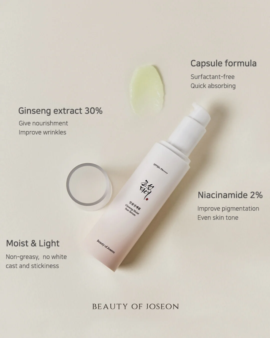 [BEAUTY OF JOSEON] GINSENG MOIST SUN SERUM