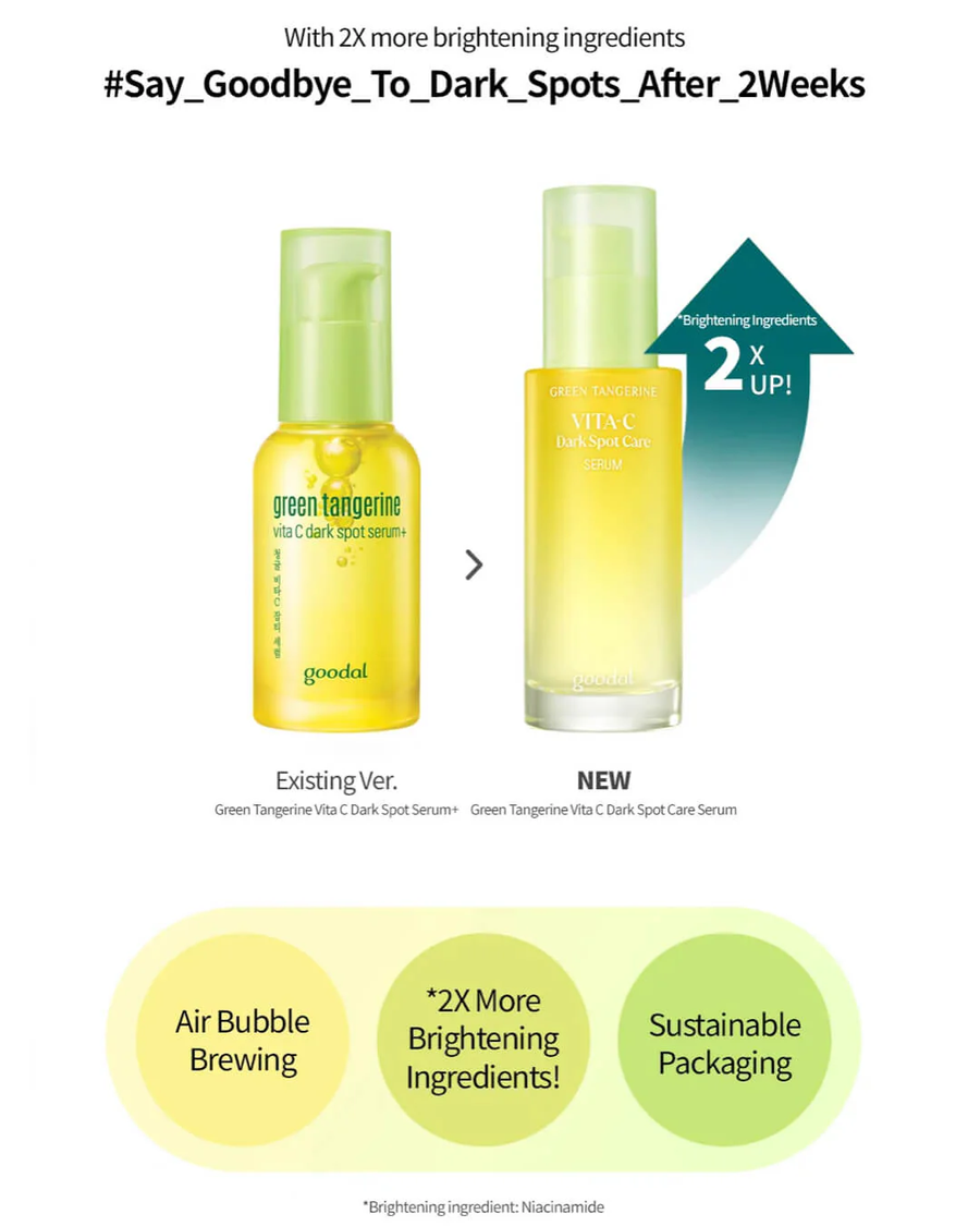 [GOODAL] GREEN TANGERINE VITA C DARK SPOT CARE SERUM 40ml