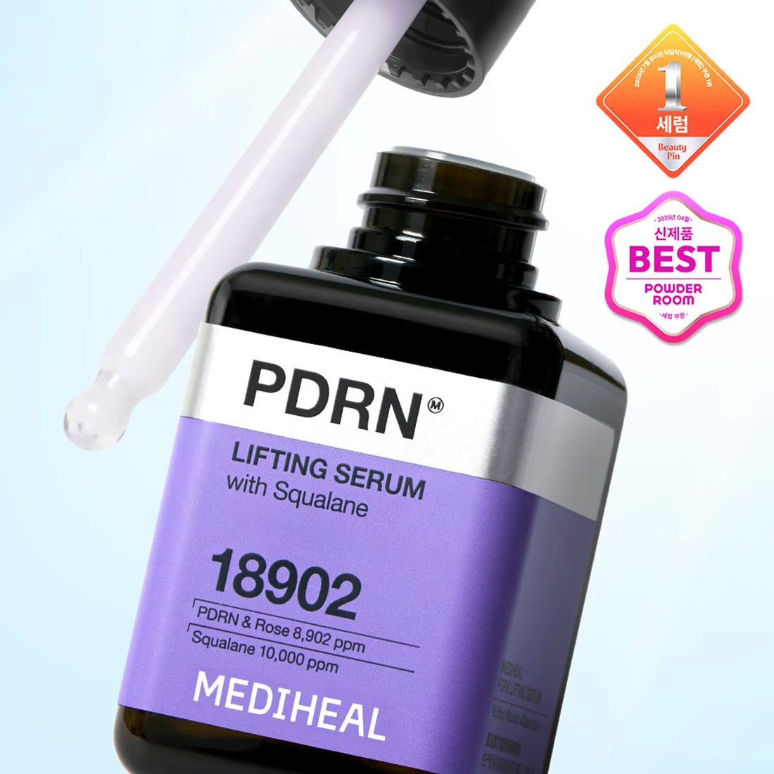 [MEDIHEAL] 4pcs Rose PDRN Essential Mask & PDRN Lifting Serum