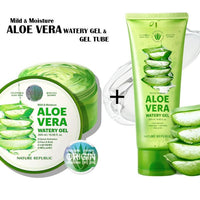 [VEGAN BEAUTY] Mild & Moisture Aloe Vera Watery Gel & Gel Tube