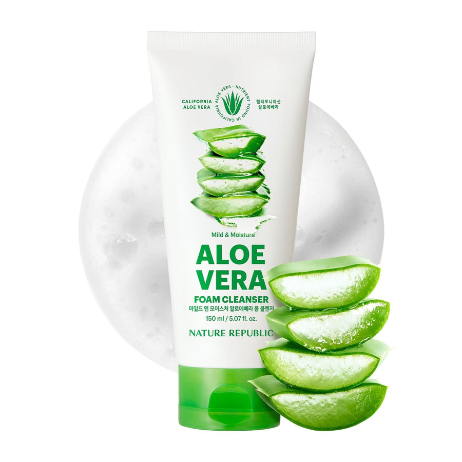 [VEGAN BEAUTY] Mild & Moisture ALOE VERA 3 Pcs Set