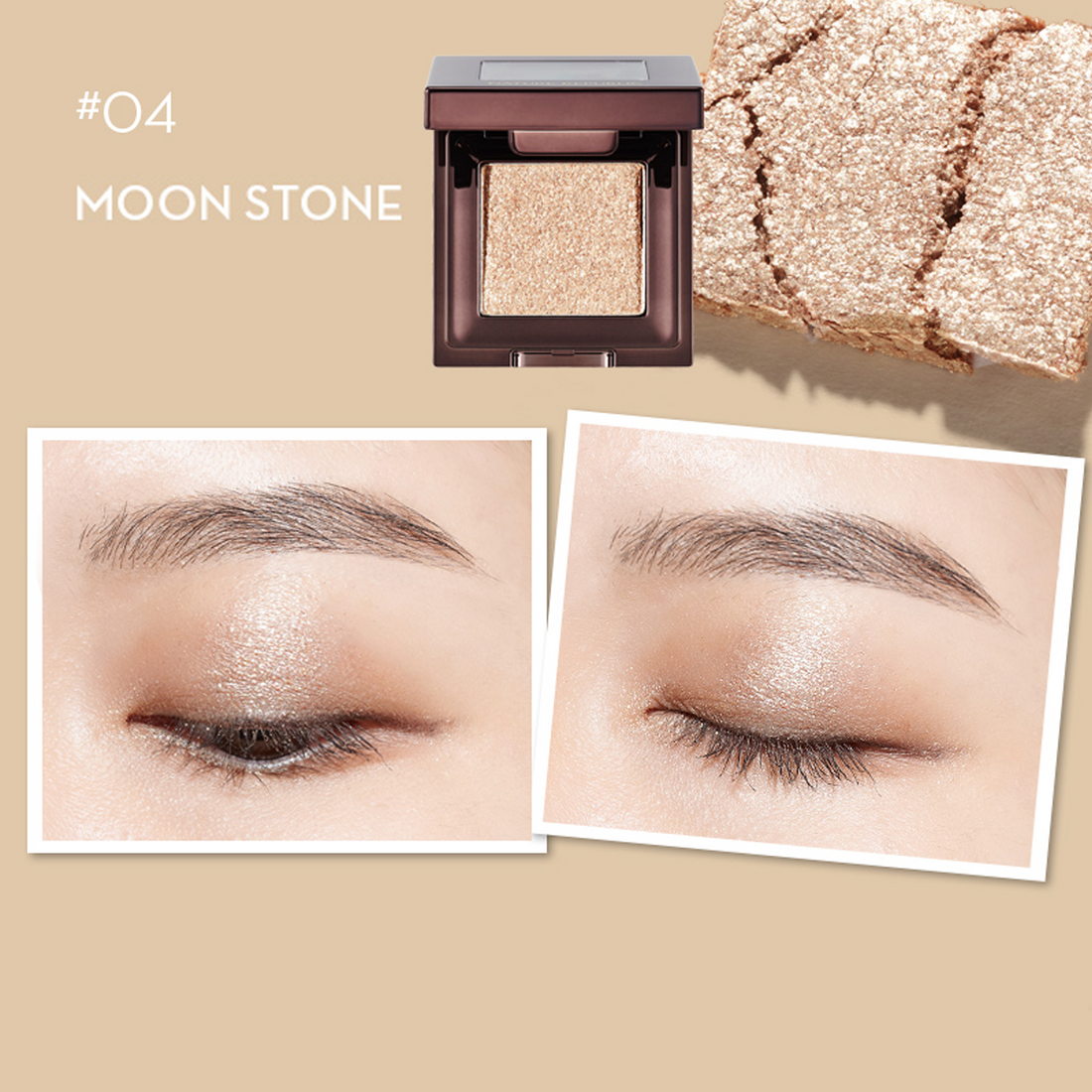 Twinkle Gemstone Glitter Eye Shadow (2 Option) (w/ FREE Rubycell Sponge Tip 4 pcs)
