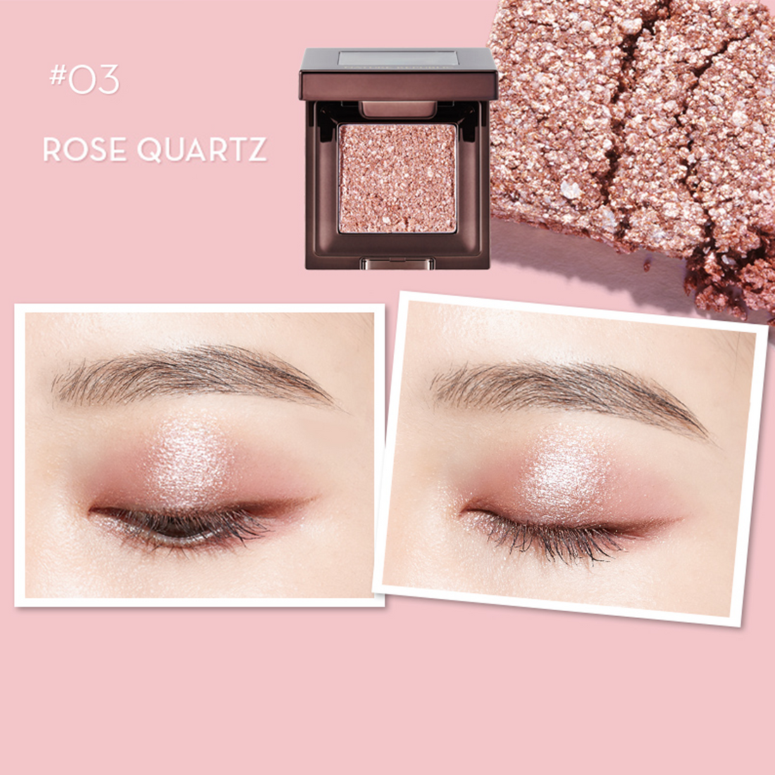 Twinkle Gemstone Glitter Eye Shadow (2 Option) (w/ FREE Rubycell Sponge Tip 4 pcs)