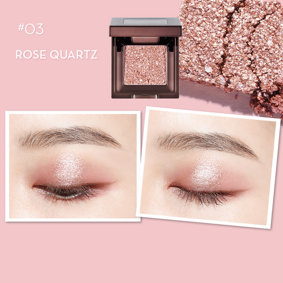 Twinkle Gemstone Glitter Eye Shadow (2 Option) (w/ FREE Rubycell Sponge Tip 4 pcs)