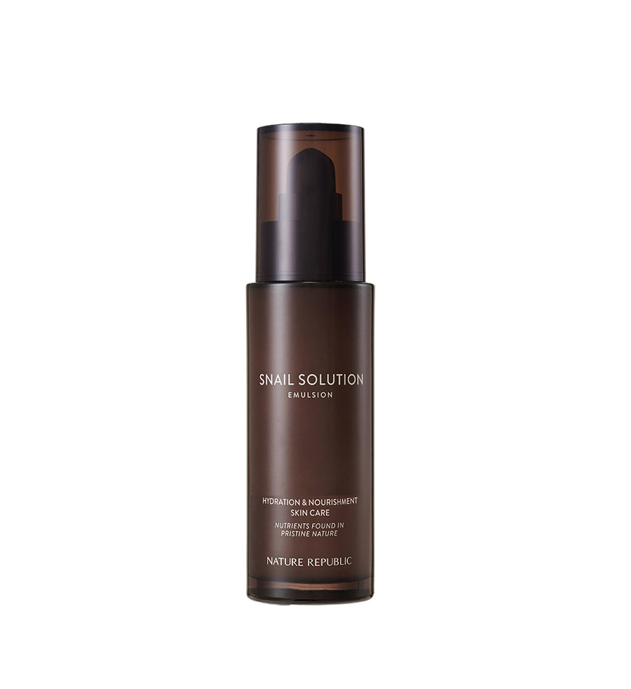 [IMPROVING SKIN COMPLEXION & ELASTICITY] SNAIL SOLUTION ESSENTIAL CREAM & EMULSION DUO