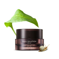 [2x][IMPROVING SKIN COMPLEXION & ELASTICITY] Snail Solution Cream (w/ FREE Trial Kit)