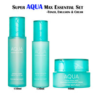 SUPER AQUA MAX WATERY ESSENTIAL (TONER, EMULSION & CREAM) SET
