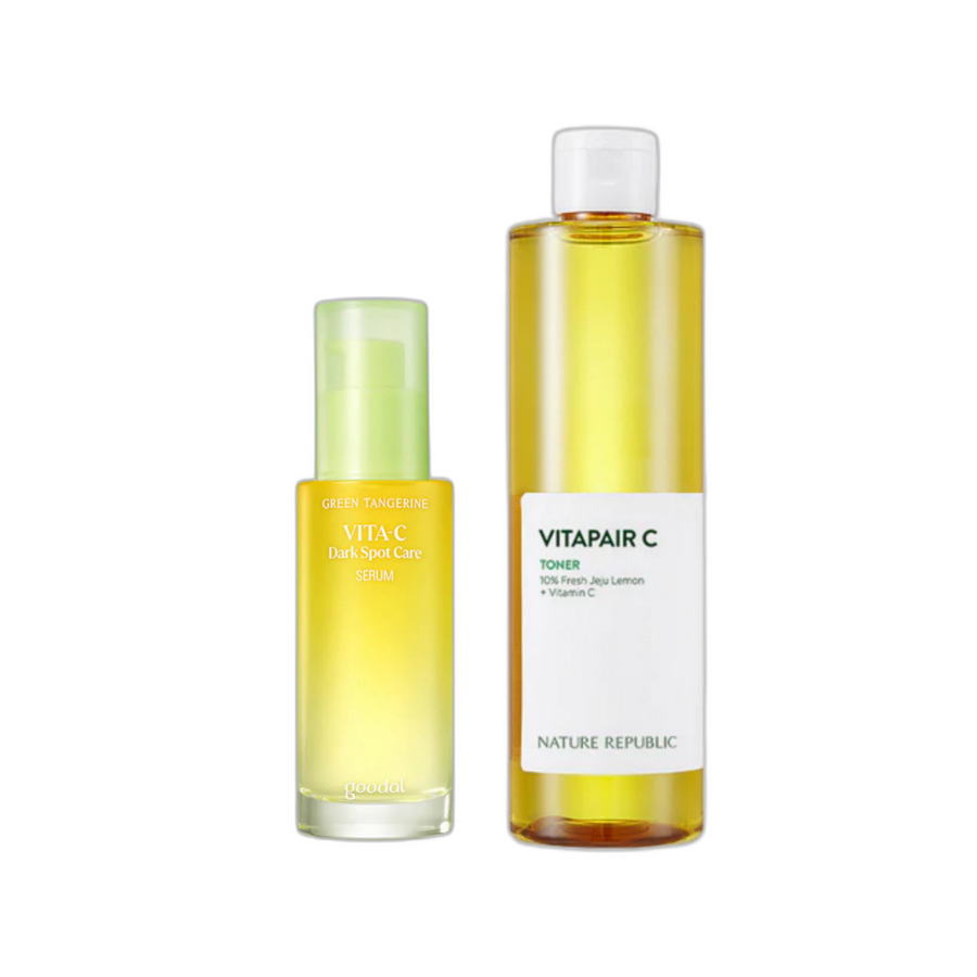 [GOODAL] DARK SPOT CARE SERUM 40ml & [NATURE REPUBLIC] [NEW DESIGN] VITAPAIR C TONER 300ml