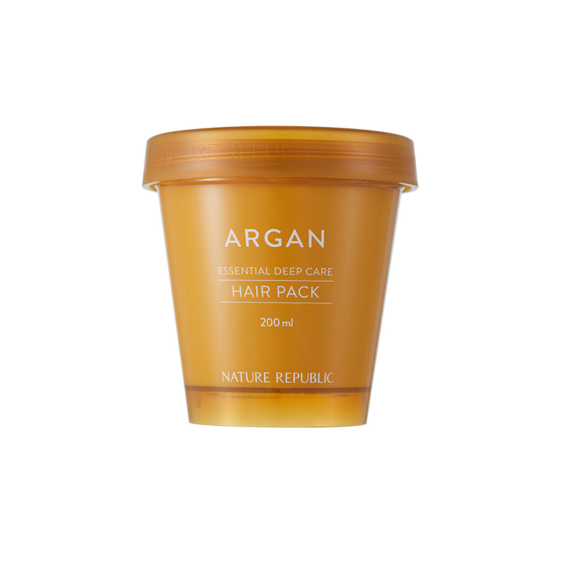 Argan Essential Deep Care 5pcs Total Care Set (Shampoo, Conditioner, Essence, Mist & Hair Pack)
