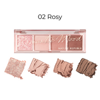 Daily Basic Palette 02 Rosy (w/ FREE 4x Rubycell Sponge Tip)