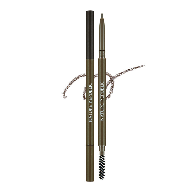 Botanical Micro Slim Brow Pencil 04 Dark Brown