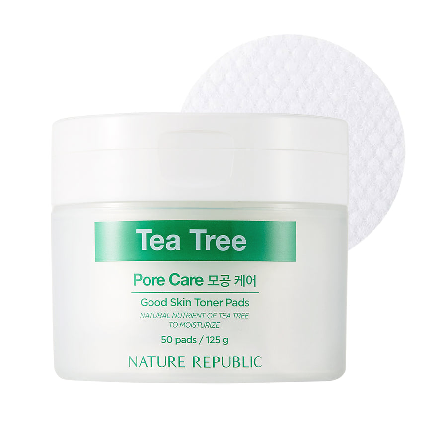 [PORE CARE] Good Skin Tea Tree Duo (Tea Tree Ampoule Toner Pad & Tea Tree Ampoule)