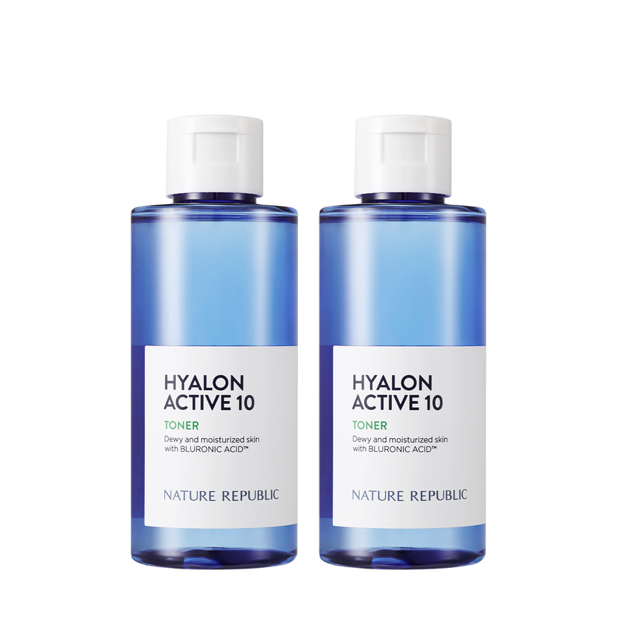 [2x] Hyalon Active 10 Toner 150ml (w/ FREE Natural Mild Cotton Wipe 80 pcs)