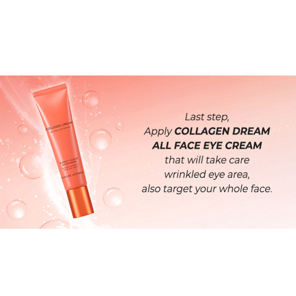 [Anti-Aging Starter] Wrinkle & Fine Line Care Set - Jeju Sparkling Foam Cleanser, Hyalon Active 10 Toner, Good Skin Collagen Ampoule & Collagen Dream All Face Eye Cream