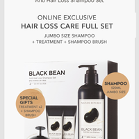 Black Bean Anti Hair Loss Total Care Special Set  (1x Shampoo Set, 2x Treatment & 1x Root tonic)