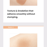 By Flower Gradation Shading Blendy Brown