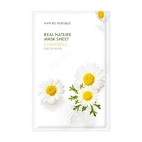 [10+10] Real Nature Acne Care Mask Sheet Set (Tea Tree 10 + Chamomile 10)