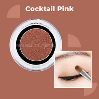 By Flower Eye Shadow (Cocktail Pink) + Nature's Deco Eyeshadow Medium Brush