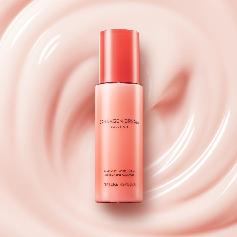 Collagen Dream 4 Piece Daily Care Set - Collagen Dream Vitamin C Capsule Foam Cleanser, Skin Booster, Essence & Emulsion