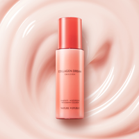 Collagen Dream 4 Piece Daily Care Set - Collagen Dream Vitamin C Capsule Foam Cleanser, Skin Booster, Essence & Emulsion