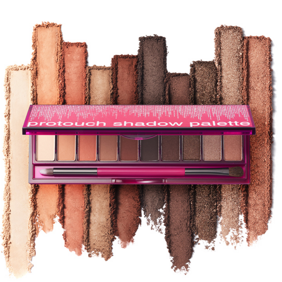 Protouch Shadow Palette 01 Peanut Brown (w/ FREE Hand Mirror)
