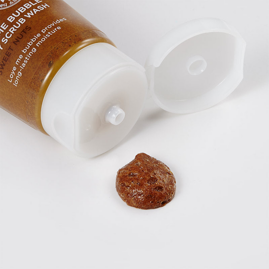 Love Me Bubble Duo (Sweet Nuts Scrub Wash & Olive Oil)
