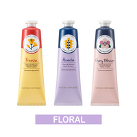 [Floral] Hand & Nature Hand Cream - Freesia, Acacia & Cherry Blossom