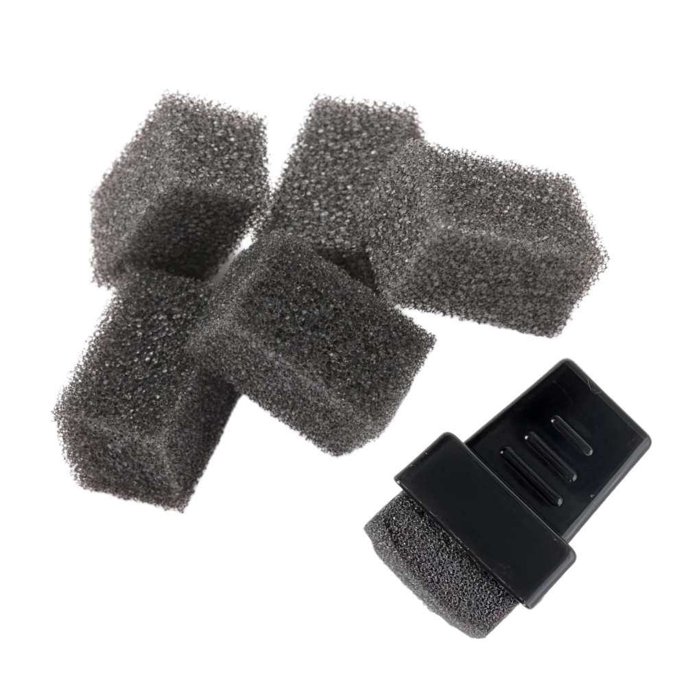 COLOR & NATURE NAIL Black & White FULL COAT EDITION (w/ GREEN TEA NAIL REMOVER + NAIL GRADIENT SPONGE SET)