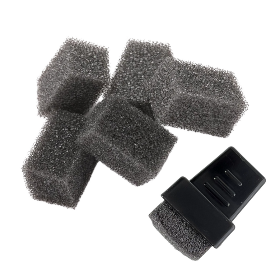 COLOR & NATURE NAIL Black & White FULL COAT EDITION (w/ GREEN TEA NAIL REMOVER + NAIL GRADIENT SPONGE SET)