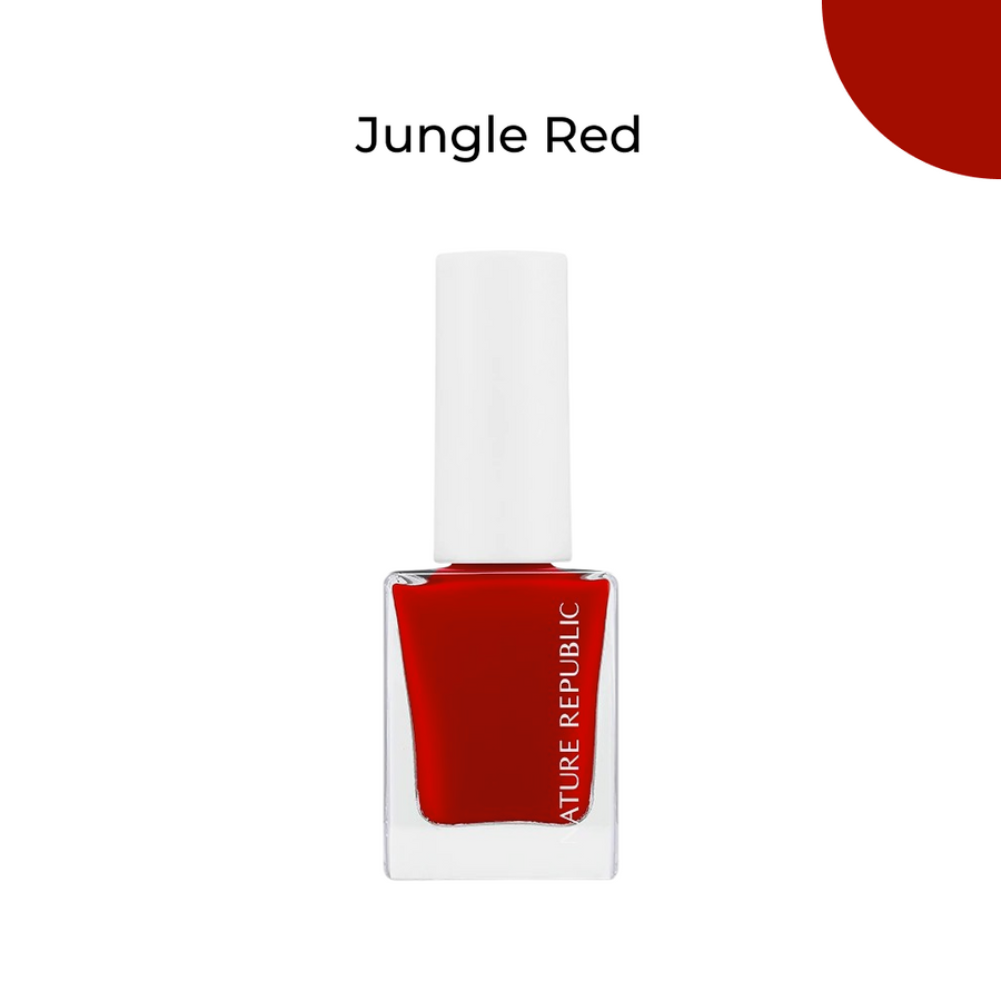 Color & Nature Nail Black & Red Edition (w/ Green Tea Nail Remover & FREE Nail Gradient Sponge Set)