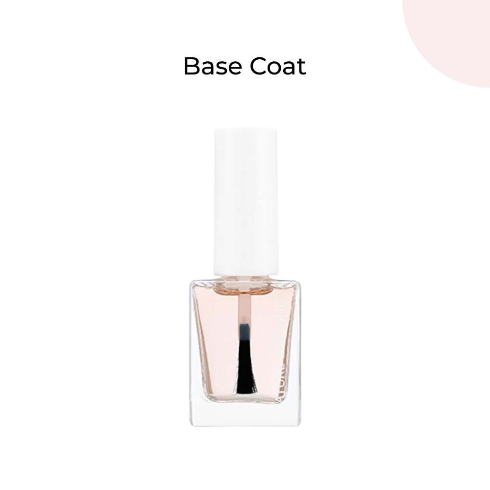 COLOR & NATURE NAIL Black & White FULL COAT EDITION (w/ GREEN TEA NAIL REMOVER + NAIL GRADIENT SPONGE SET)