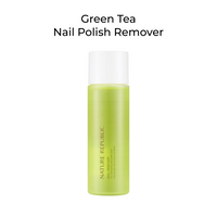 Color & Nature Nail Black & Red Edition (w/ Green Tea Nail Remover & FREE Nail Gradient Sponge Set)